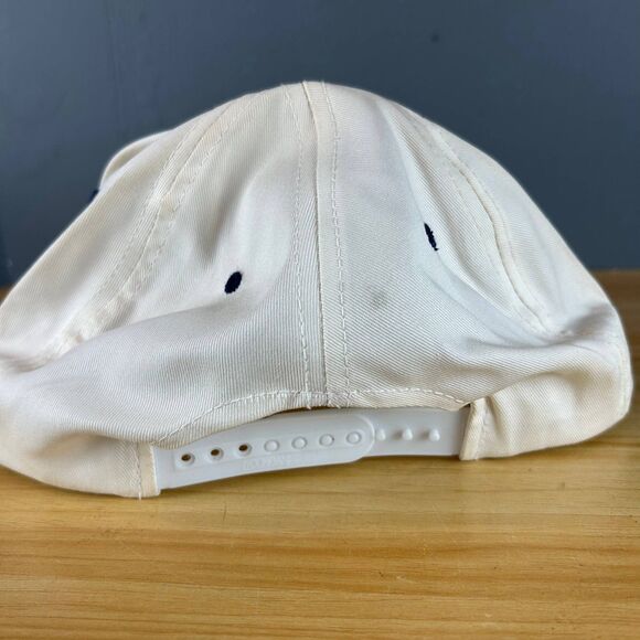 Vtg Irvin W. Taylor Middle School Panthers YoungAn Cap Hat One Size Blue White - Picture 3 of 7
